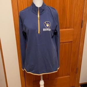 Milwaukee Brewers Half Zip Pullover